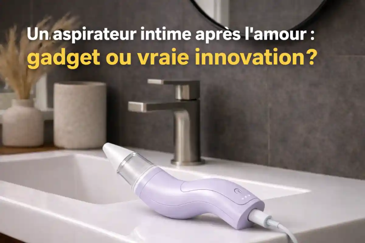 Woomer l'aspirateur intime après rapport sexuel par Woom