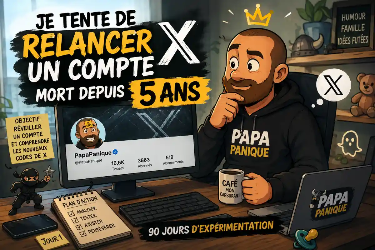 Relancer un compte X abandonné depuis 5 ans